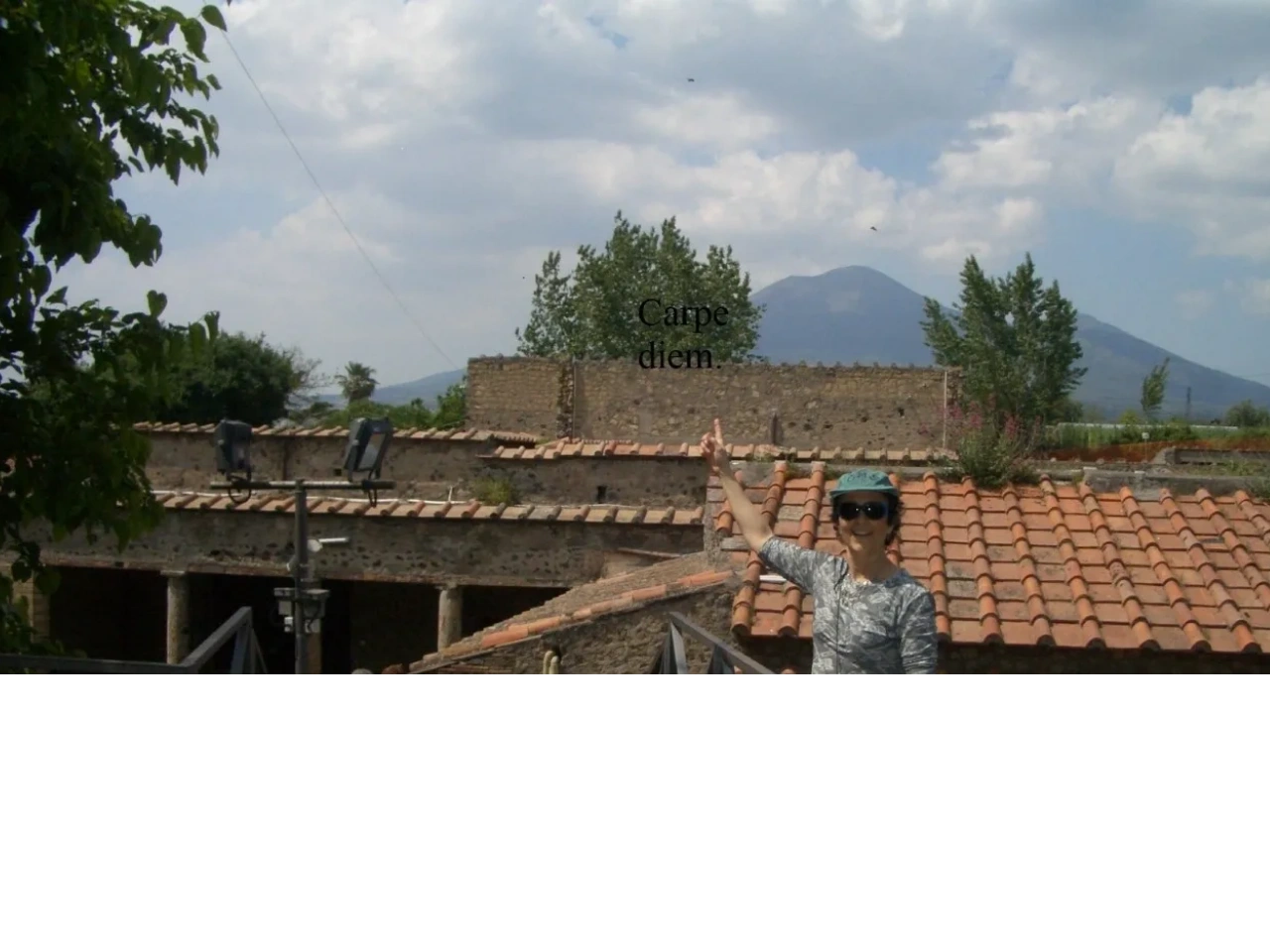 Don Fenton at Pompeii